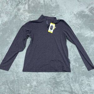 Body Glove Mens Quarter Zip Pullover Long Sleeve Top Size S a0390